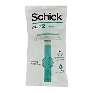 Schick Exacta 2 Sensitive Green Razor with Vitamin E